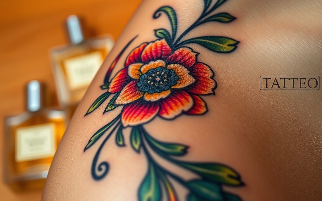 Perfumy a świeży tatuaż: kiedy unikać zapachów i jak dbać o skórę podczas gojenia